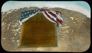 Image of Greely Memorial Tablet at Starvation Camp